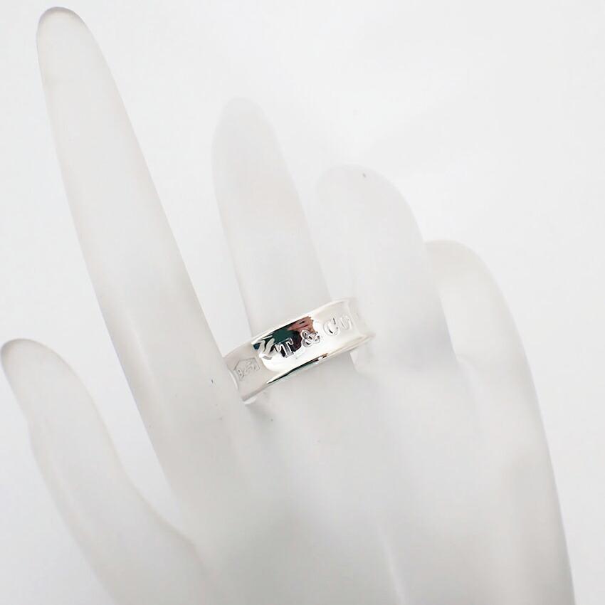 [Used] TIFFANY 925 1837 Ring / Size 13 / J44-9