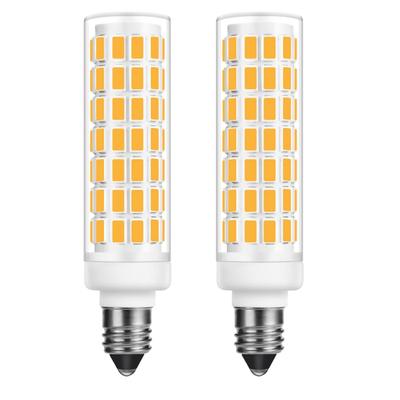New E11 Base 5730 SMD LED Bulb, 8W, Warm White, 3000K, 800lm, LED Jd E11 Bulb, 11mm Diameter, Energy Saving, 360-Degree Wide Beam Distribution, High