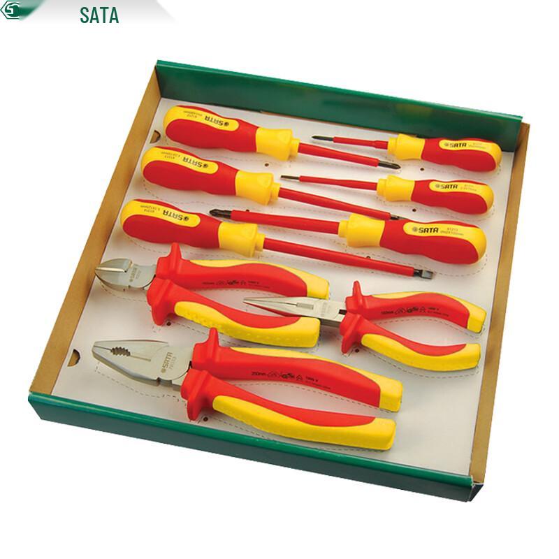 SATA 9-Piece VDE Insulated Tool Set 9-piece set