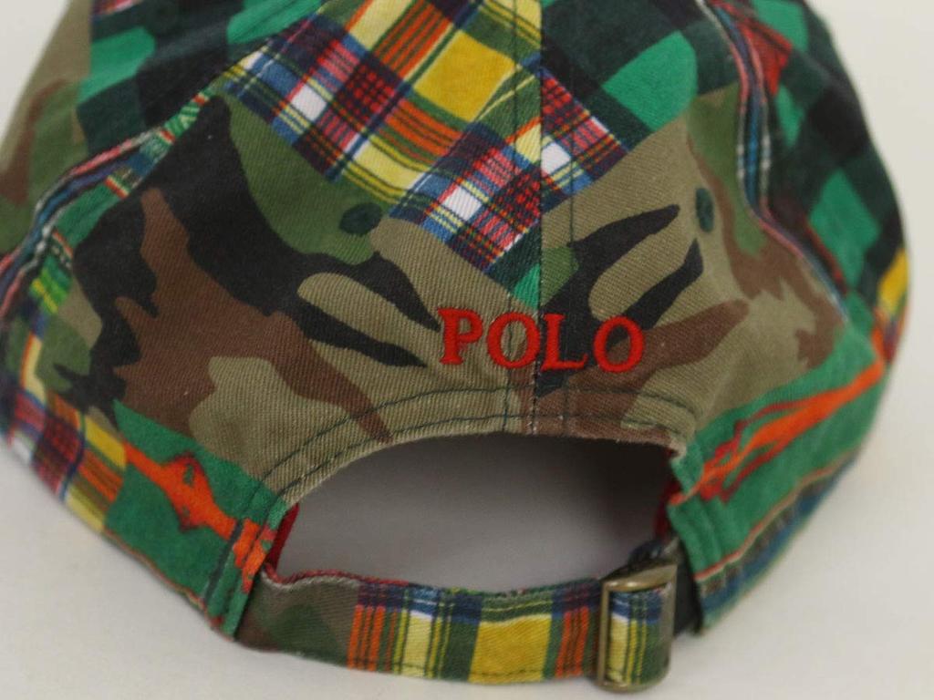 Ralph Crazy Patchwork Embroidery Cap (Polo Lauren) Men's Women's 0108896-PATCHWORK [Item]