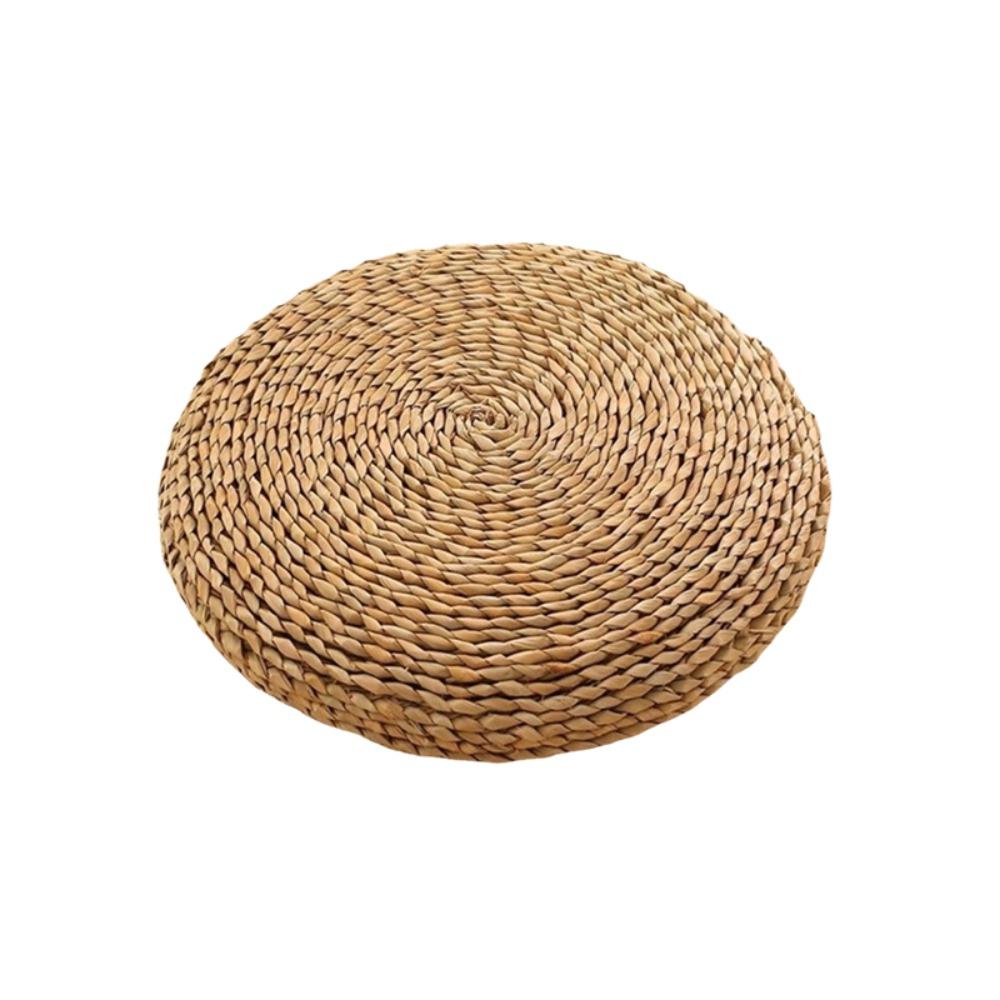 Japanese-style Straw Weaving Sitting Cushion Thickened Seat Cushion Yoga Seat Mat Living Room