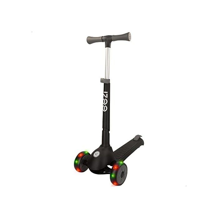 Trottinette enfant 3 roues - COLORBABY - Eezi 54134 - Pliable - Roues lumineuses - Poids max 20 kg - 61,5 x 30 x 78 cm
