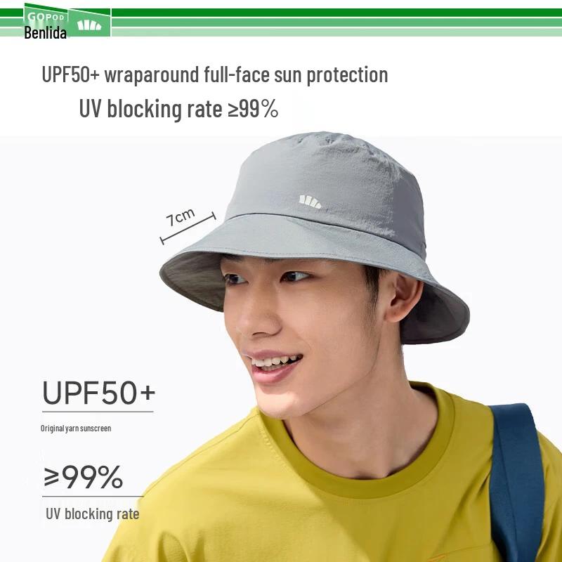 Banana Umbrella UPF50+ Packable Sun Protection Bucket Hat
