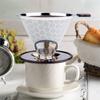 Stainless Steel Coffee Filter Reusable Coffee Dripper Manual Brewing Supplies Convenient Fine Filter Perfect for Coffee