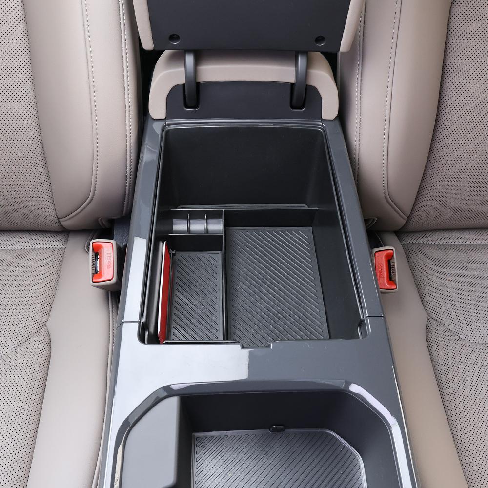 Voor Kia EV5 Auto Tuning Speciale Middenopbergdoos Console Armleuning Organizer Dubbellaagse Opbergdoos Waterbeker Accessoires