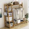 Clothes Pipe Clothes Drying Clothes Clothes Made of Natural Coat Clothing Large Easy Assembly Wood "Regibelie" Rack, Rack, Stand, Rack, Hanger,