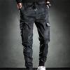 Camouflage-Freizeithose für Männer im Frühling und Herbst, schmal geschnittene koreanische Version, elastische Taille, modischer Trend, Leggings, Arbeitshose