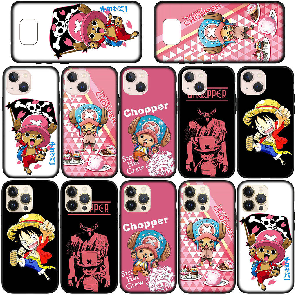 Case for iPhone 17 15 16 Plus Xiaomi Poco X7 X6 F8 F7 M8 C85 C75 C71 Redmi Note 14 12 11 13 Pro Max A4 14C 13C 15C One Pieces Coque Tony Chopper Luffy