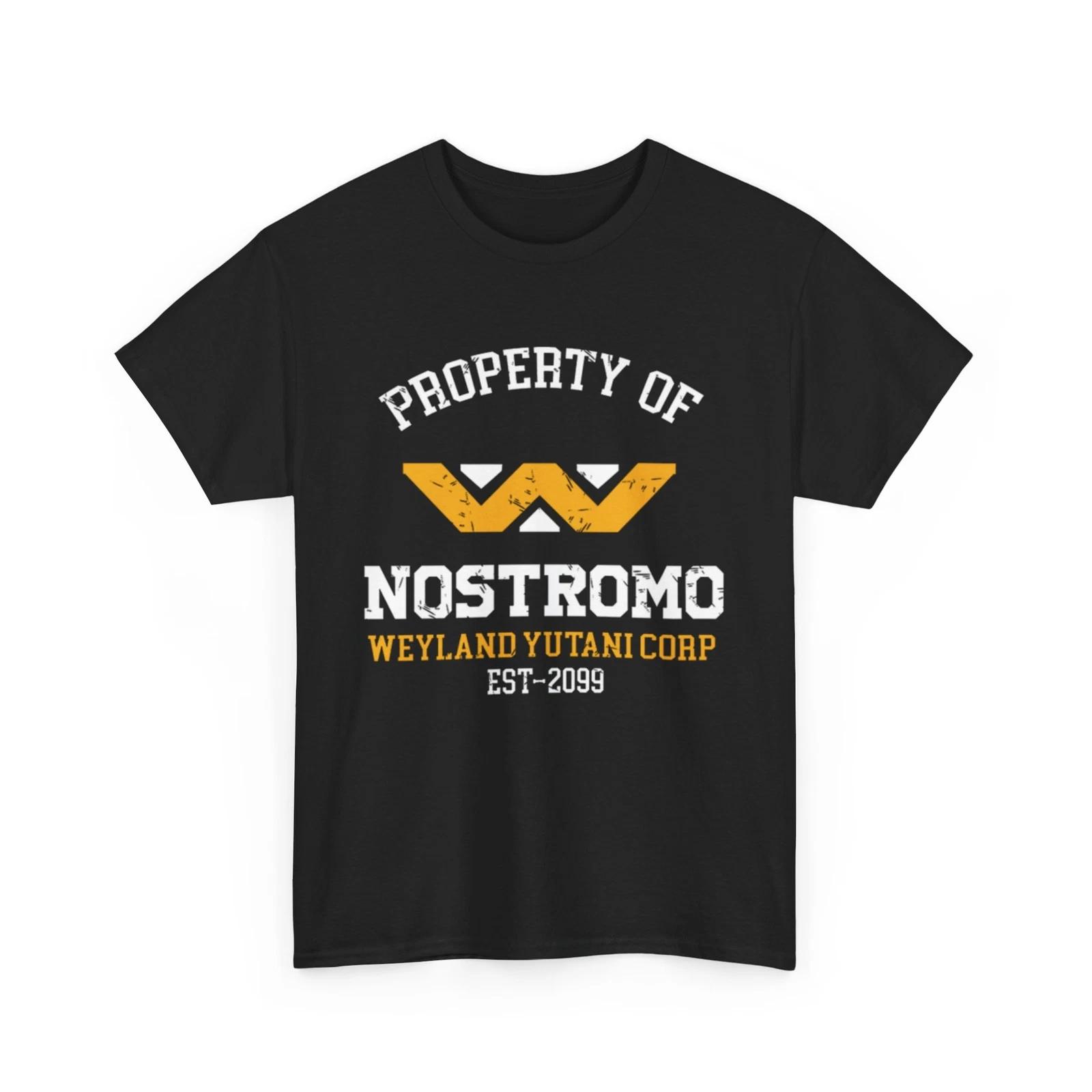 

Aliens Shirt | Property of Nostromo Shirt | Nostromo T-Shirt | Weyland Shirt 3XL