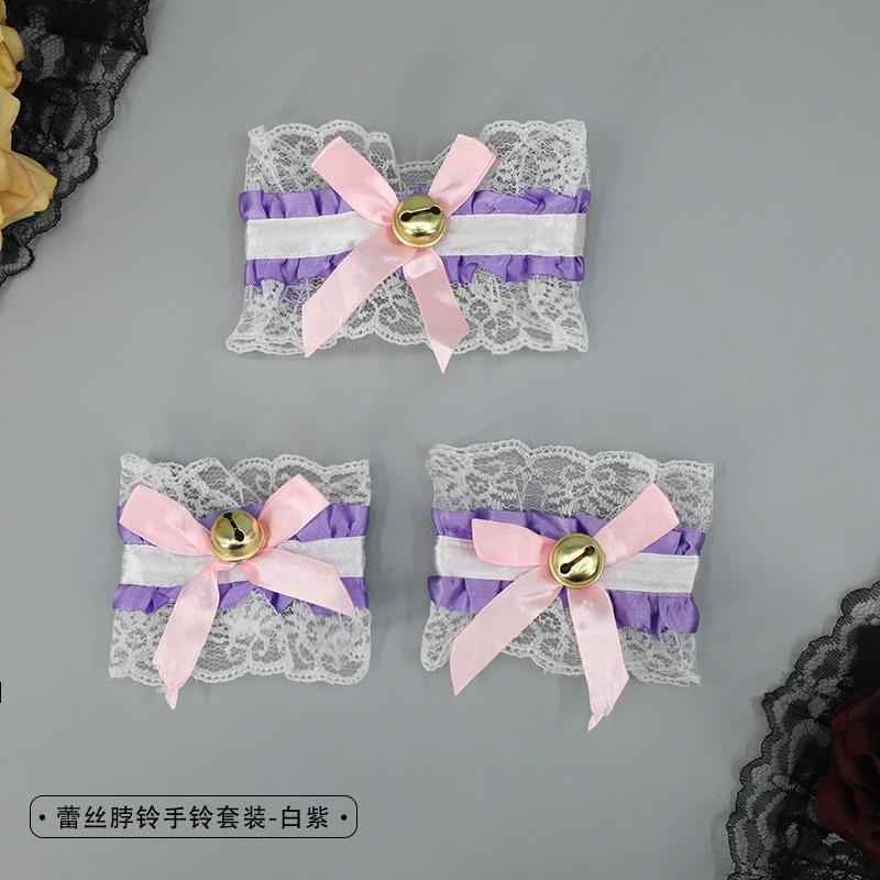 A cosplay prop accessory cat lady hair accessory animal ear maid accessory bell cat ear headband