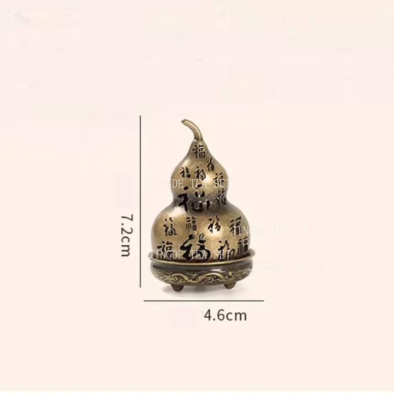 Baifu Hulu Incense Burner Chinese Indoor Incense Burner Agarwood Home Sandalwood Aromatherapy Stove Mini Decorative Ornaments