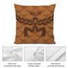 Luxury M-MCM Pillow Case Short Plush Double-sided Print Square Throw Pillow Covers Sofa Home Cushion Decor