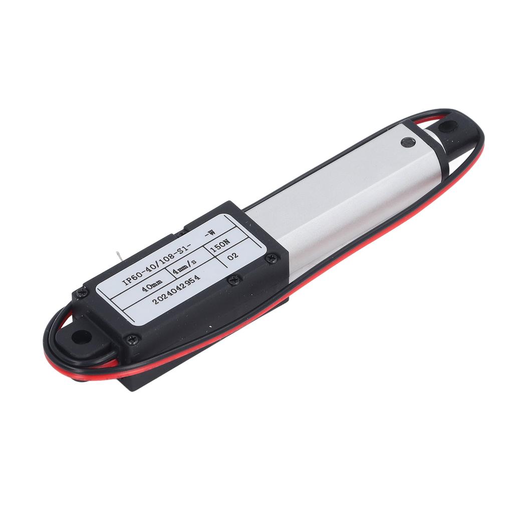 Mini Motion Actuator 40mm Stroke 150N Thrust 4mm S Speed Aluminum Electric Mini Linear Actuator 12V
