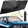 Retractable UV Protection Car Sunshade - Foldable Windshield Umbrella 