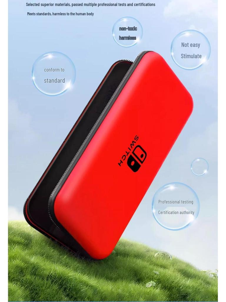 Switch OLED Protective Hard Shell Storage Case for Console and Accessories