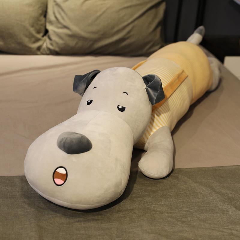 Cute Large Dog Doll Throw Pillow Plush Toy Dog Dog Doll Rag Doll Girl Bed Hugging Sleeping