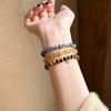 Ethnic Style Geometric Crystal Beaded Bracelet For Women Handmade Jewelry Gift