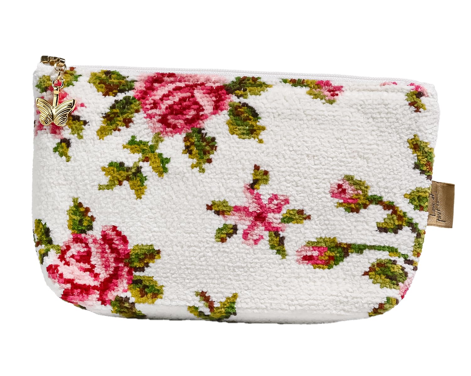 

FEILER Pouch Cosmetic Pouch Makeup Pouch Miriam White [Used]