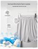 Damen High Waist Bambus Baumwolle Rüschenshorts - Übergröße, Lässig, Weites Bein, Sommerbekleidung