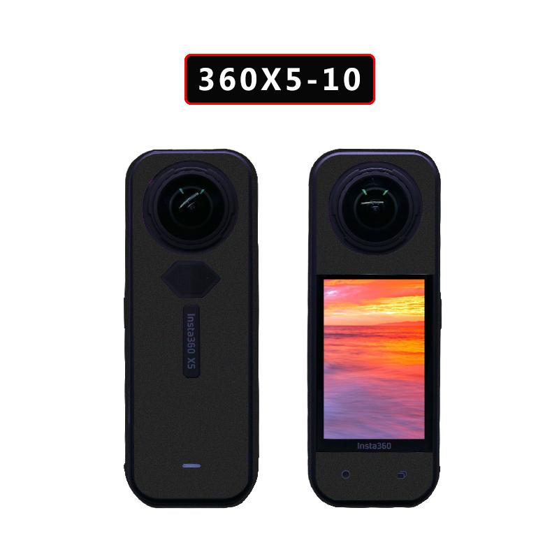 Anti-scratch Body Frame Protective Film For Insta360 X5 Decals Decoration PVC Sticker For Insta360 X5 Sports Camera Accessories