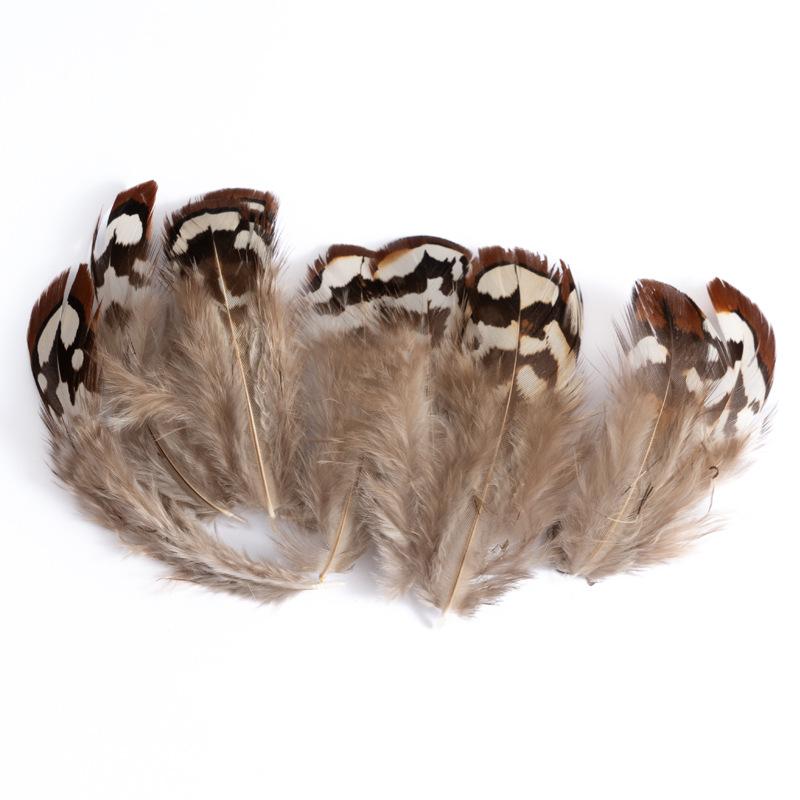 80 Natural Pheasant Feather Decorative Diy Jewelry Hair Accessories Material Cat Stick Toy Accessories