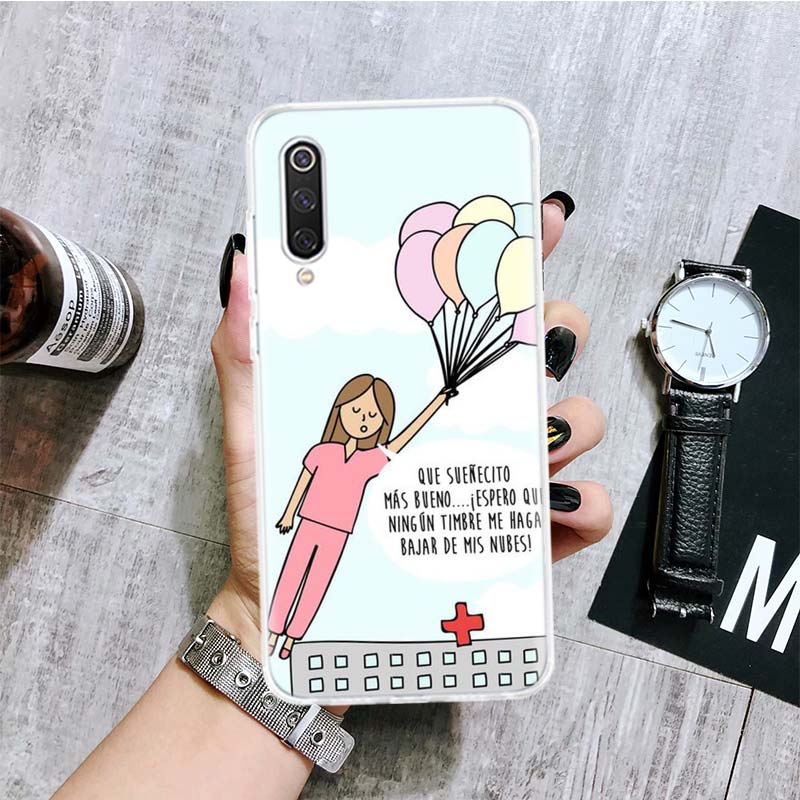 Funny Medicine Nurse Doctor Phone Case For Xiaomi Redmi Note 15 14 13 12S 12 Pro Plus 11S 11E 11 11T 10S 10 Art Soft Pattern Cov