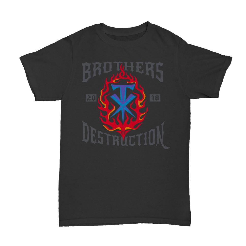 WWE Brothers Of Destruction 2018 Black T-Shirt Unisex T-Shirt S