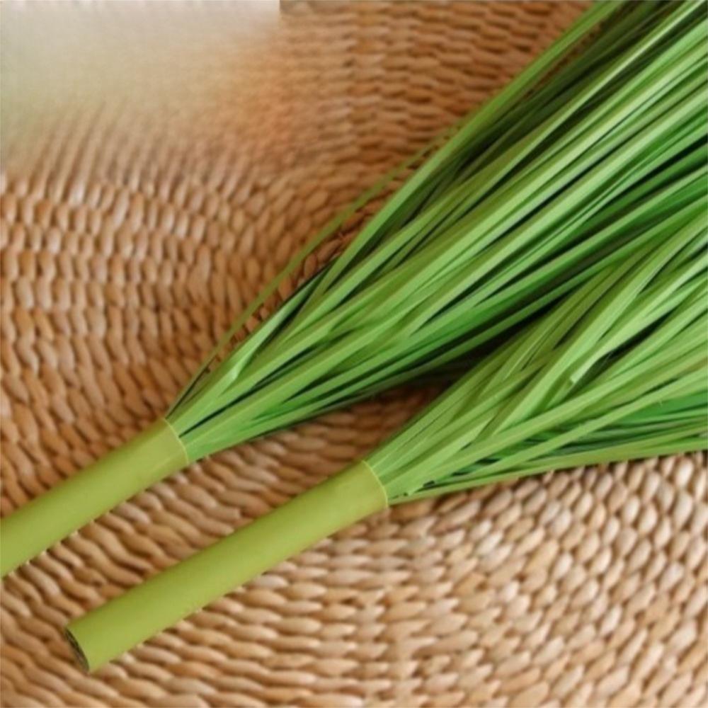 Neues DIY Künstliches Schilfgras Pflanzen Weiß Großer Bund Imitation Setaria 90cm Kunststoff Künstlicher Zwiebelgrasbüschel Garten