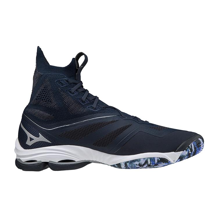 Mizuno Wave Lightning Collection Textile, Synthetic Leather Casual Slip Resistant, Abrasion Resistant, Breathable V1GA200202