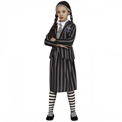 Fiestas Guirca Girls Gothic Student Costume Set