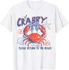 Wenn Krabben-Laune Bitte Zurück zum Strand Sommer Krabbe Passendes Outfit T-Shirt