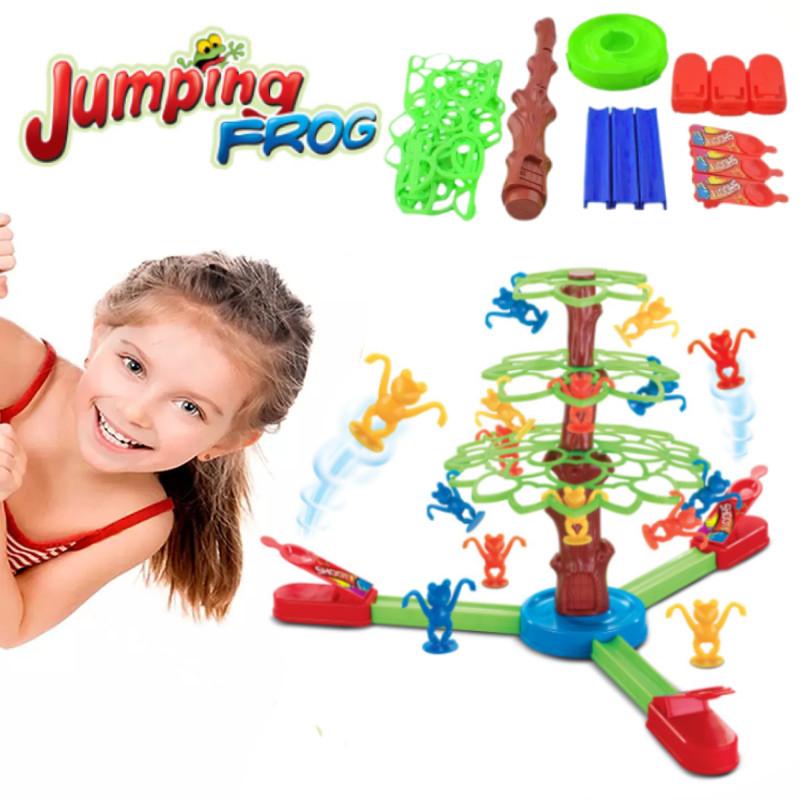 Jumping Children Frog Family Board Game Fun Toy Gift For Birthday Game Party