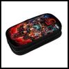 Digital Printing Diy Black Primary And Secondary School Student Stationery Pencil Case Double-Layer Stationery Case Storage Bag Pencil Case