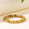 Imitation Golden Tiger Eye Beaded Bracelet Fortune Bracelet Men and Women