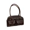 Women's Casual Shoulder Bag with Smooth Surface Shopping Casual Bag for Ceremony and Other Holidays