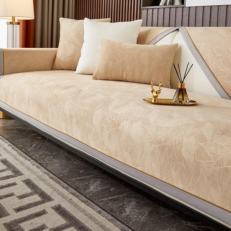 Light Luxury Sofa Seat Cushion Nordic Modern Sofa Cover Cloth Back Towel Four Seasons Universal Non-Slip Seat Cushion