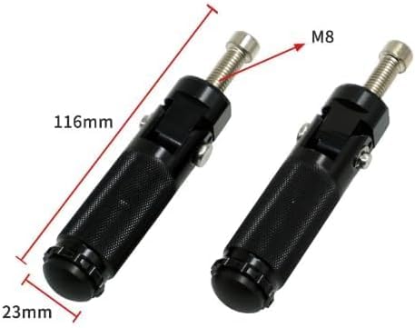 [Deepa Ribusu] Bike Step Foldable Step Bar M8 Aluminum Replacement