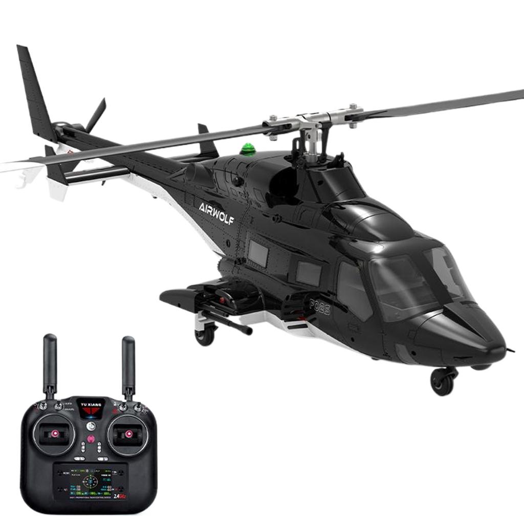 1/34 F02S Flying Wolf Helicopter Automatic Return GPS Intelligent Satellite Positioning Model Helicopte TOF Height RC Aircraft