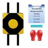 Boxing Wall Target & Kids Gloves Set