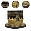 Islamisches Kaba-Replikmodell, Schreibtisch-Skulptur, Figur, Kunsthandwerk, dekorative Tischdekoration für Zuhause