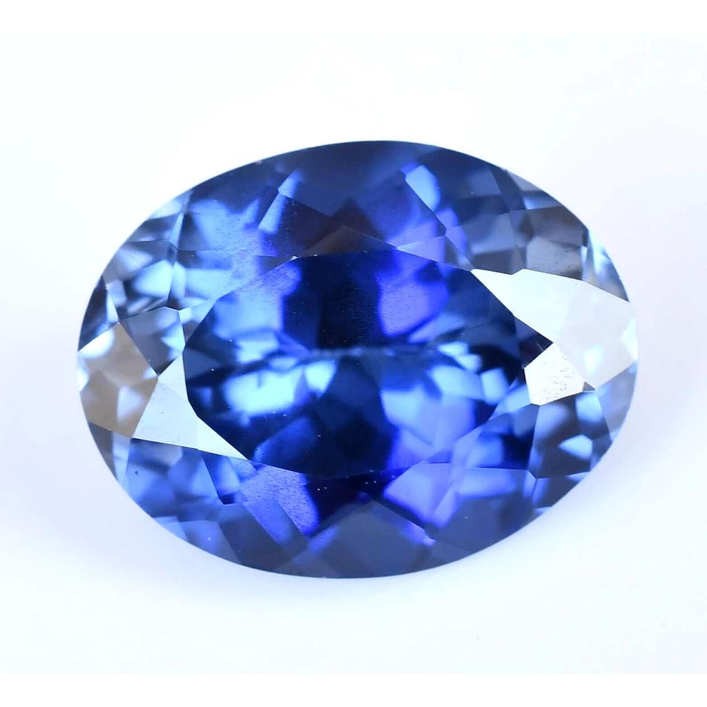 Natural Blue Sapphire 6.75 Ct Oval Certified Stunning Loose Gemstone