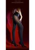 Ling Wei Run "Diamond Light" Glossy Seamless Black Silk Pantyhose - Spring/Autumn 60D
