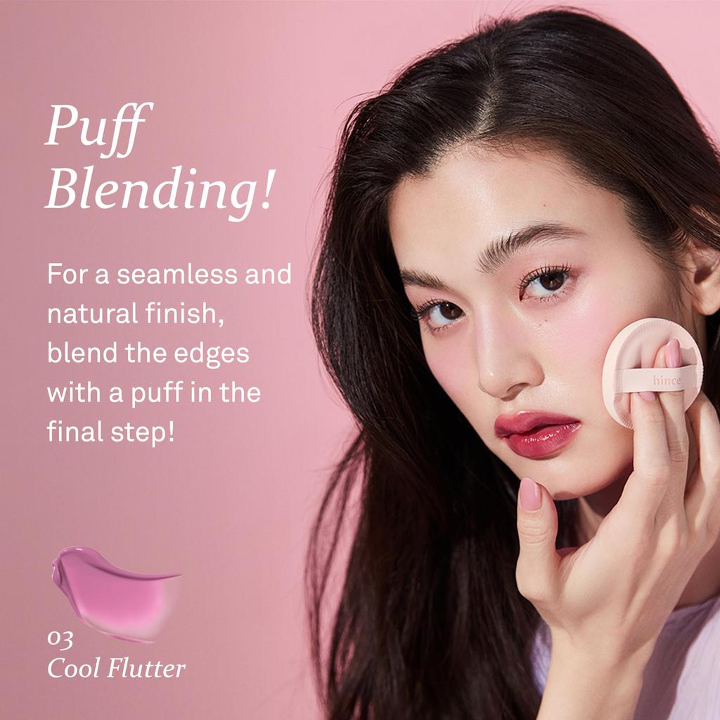 hince Dewy Liquid Cheek LC003 Cool Flutter