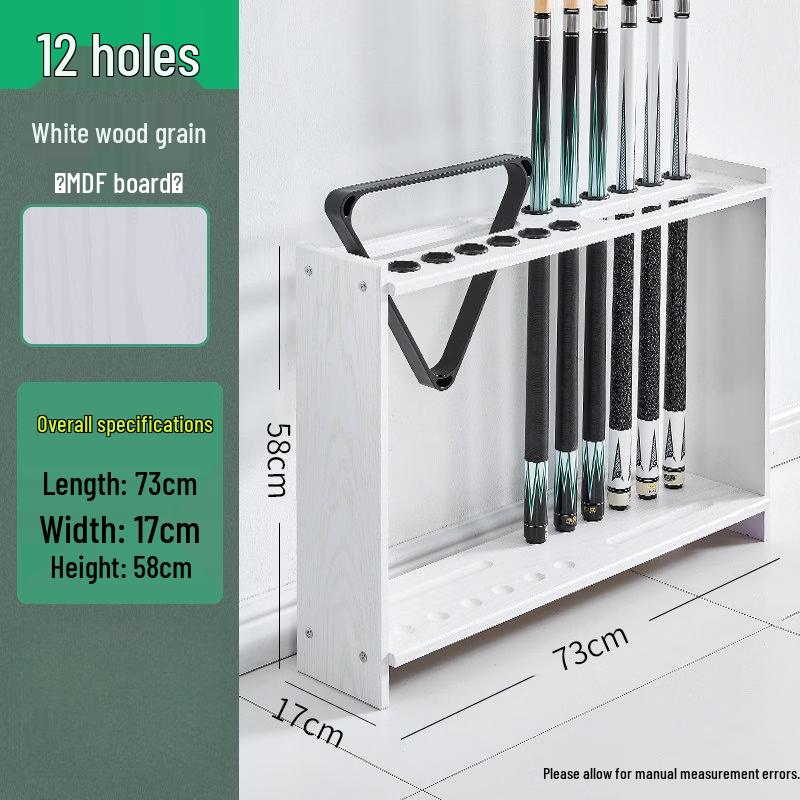 

Vertical 12-Cue Billiard Rack