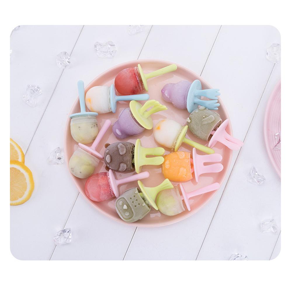 Haushalt Silikon Popsicle Schablone Kreative DIY Eis Machen Vorlage