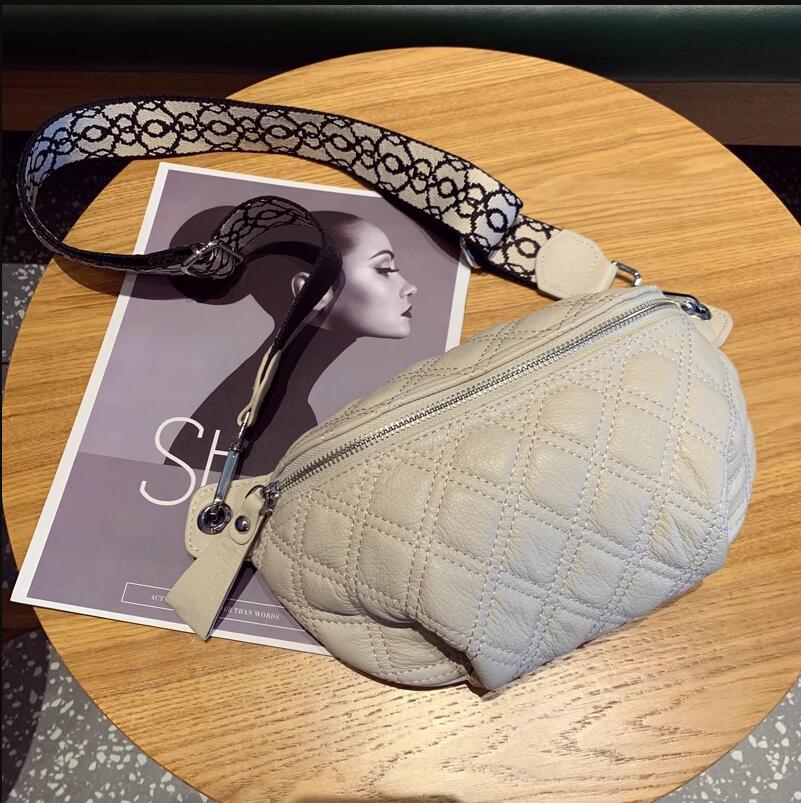 Damen 2025 Sattel-Brusttasche aus Rindsleder - Vielseitige Lässige Crossbody- und Hüfttasche im High-End-Stil