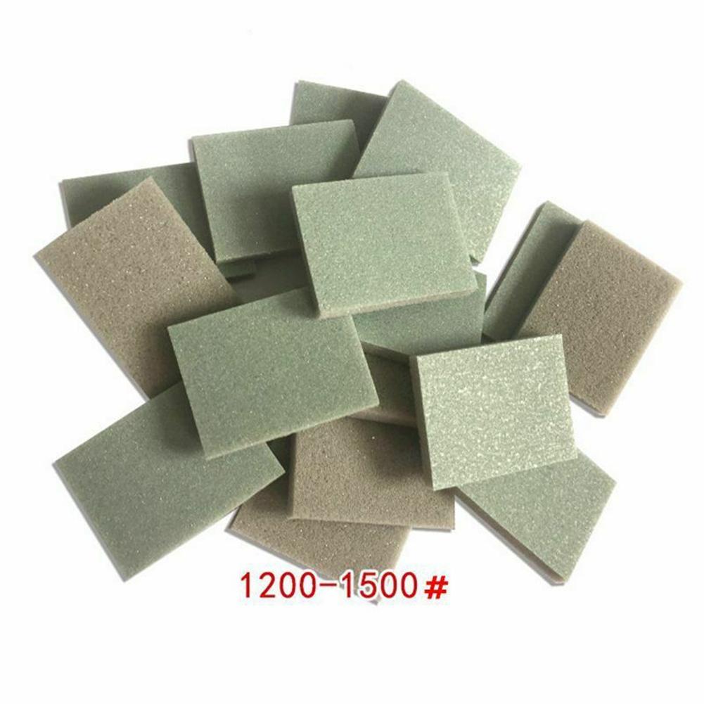 Sandpaper Sponge Pads 300-400# 500-600# 800-1000# 1200-1500# Practical