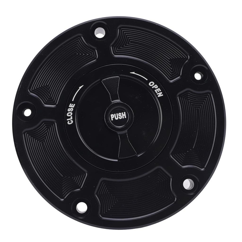 Keyless Motorcycle Fuel Tank Cap Press Twist Off CNC Gas Cap Replacement for 800MT 650NK 400GT 400NK 450NK 250NK 450SR
