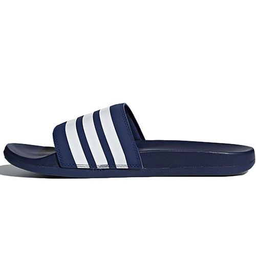 

новые шлепанцы Adilette Adidas Comfort Темно-синий Белый 40.5