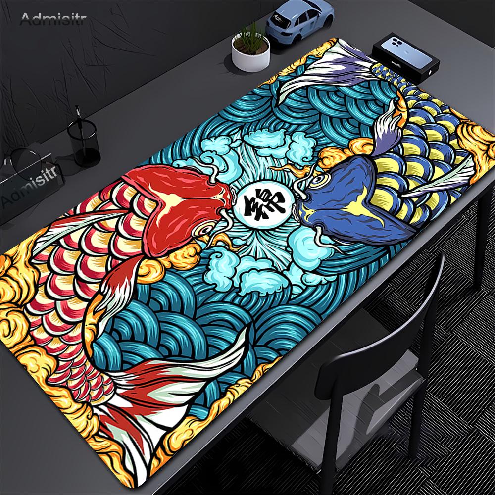 90x40cm Office Large Mousepad XXL Large Dragon Desk Mat Gamer Mouse Pad Computer PC Accessories Table Mats Art illustration Mats